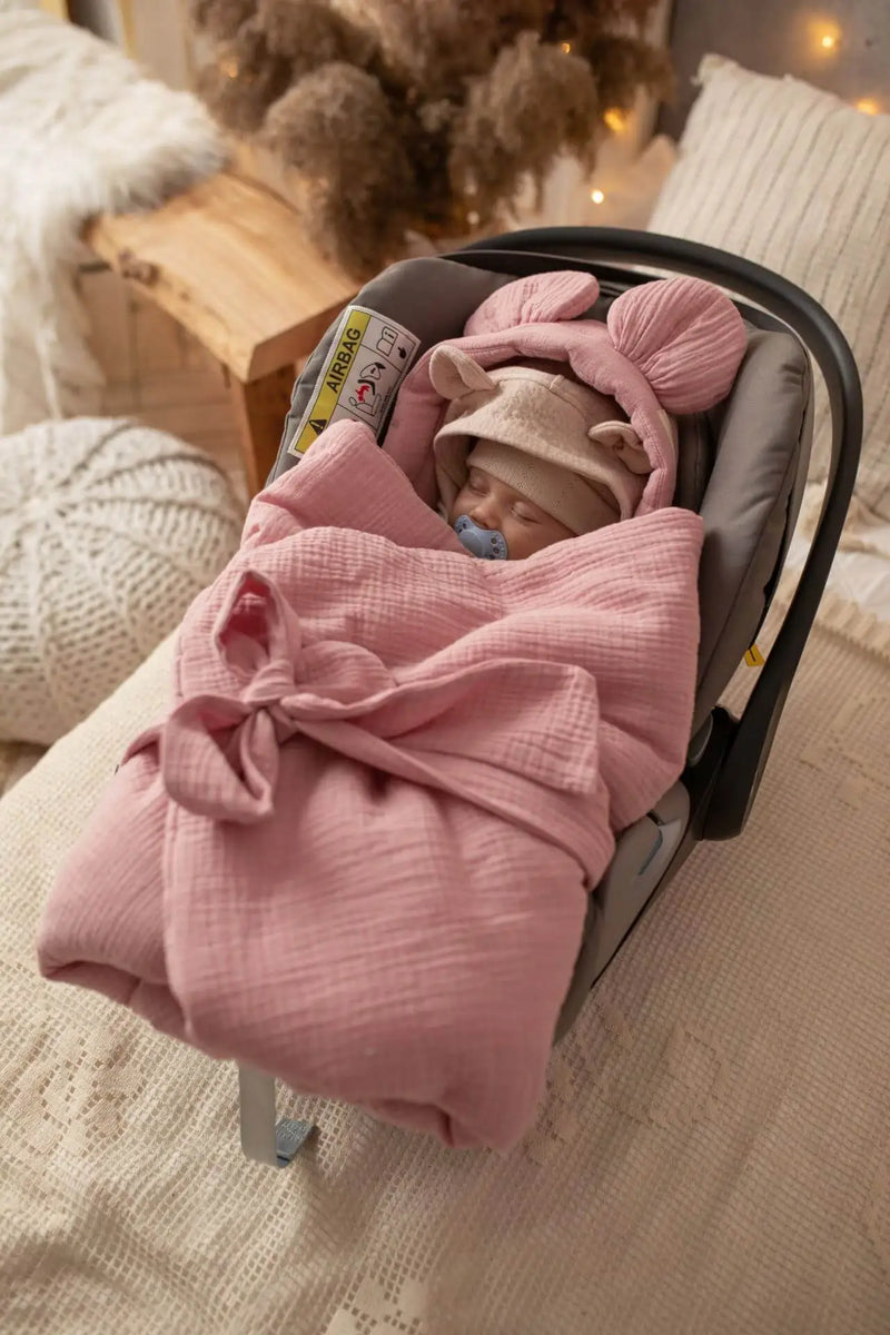 Muslin Cotton Car Seat Blankets