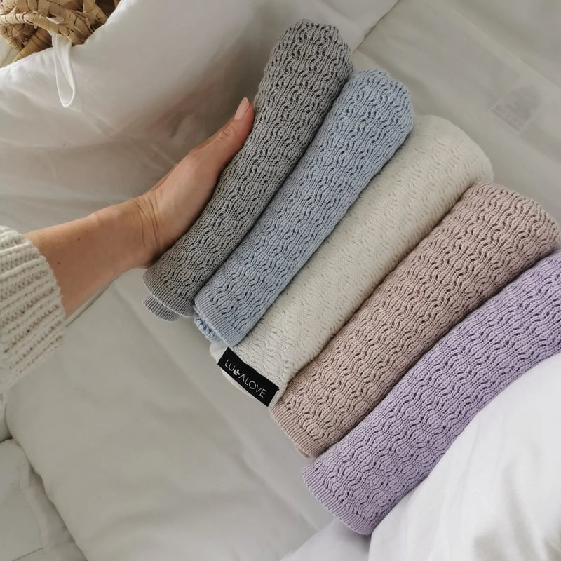 100% Bamboo Baby Blankets & Swaddles