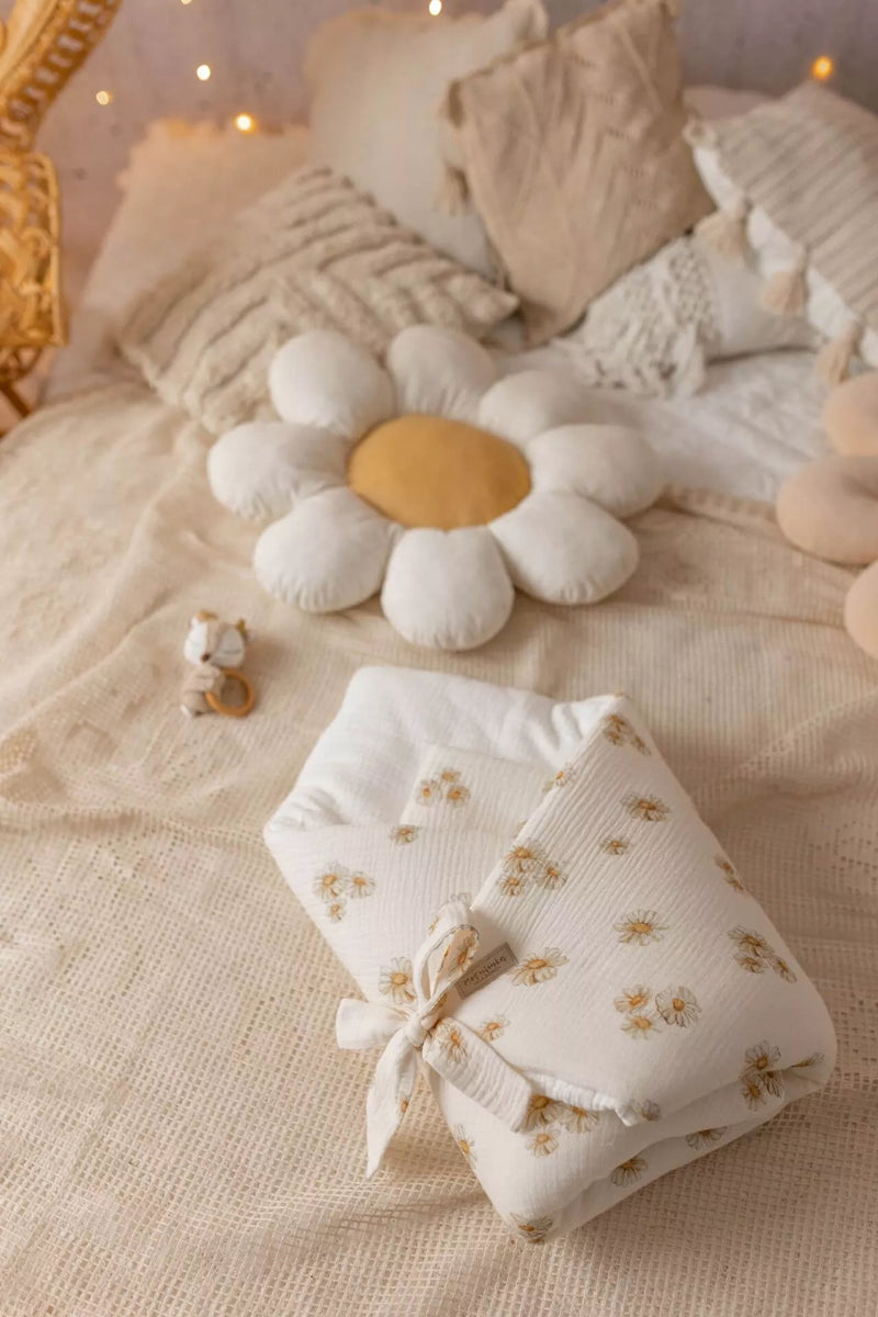 Daisies & Bunnies in Daisies Collection of Baby Essentials