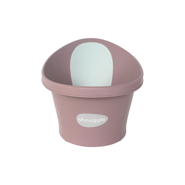 Shnuggle Newborn Baby Bath with Plug - Blossom