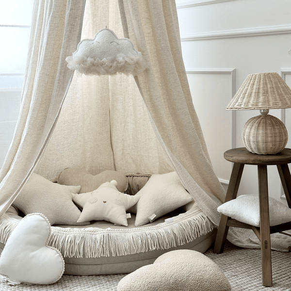Boho Twist Junior Nest & Playmat – Natural | PRE-ORDER