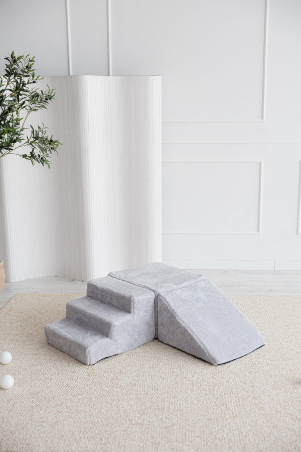 3‑Piece Plush Foam Soft Play Set (3 colours)