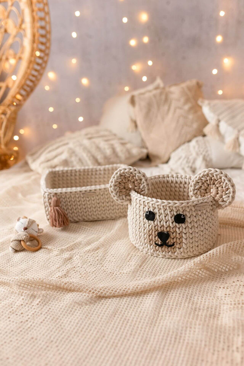 Handmade Storage Basket for Baby Nursery