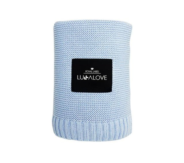 Lullalove Bamboo Baby Blanket - Classic Knit